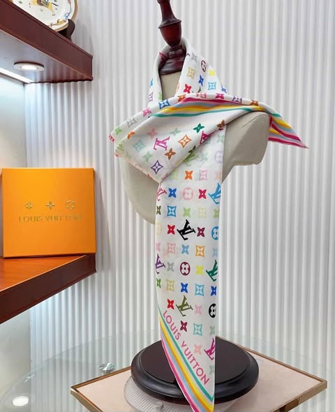 LV Silk Scarf