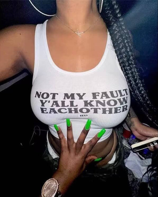 "NMFYKEO" Tank Top