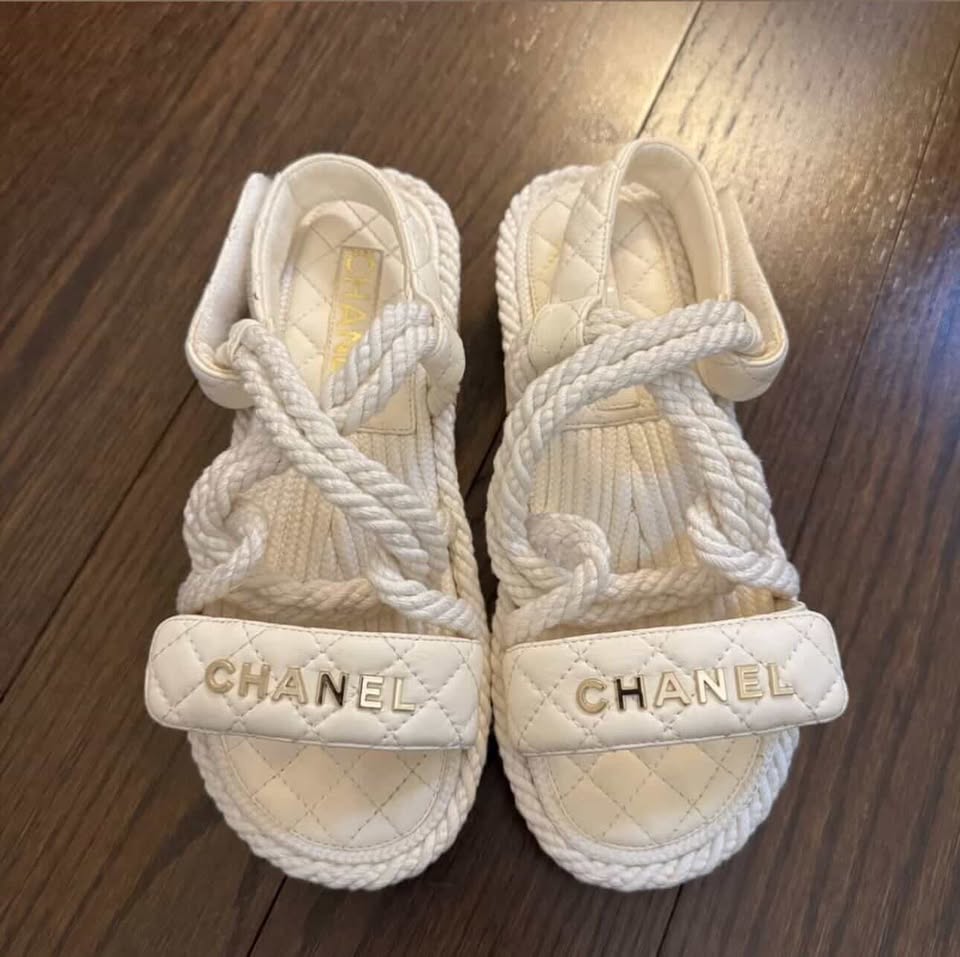 Double C Rope Sandals